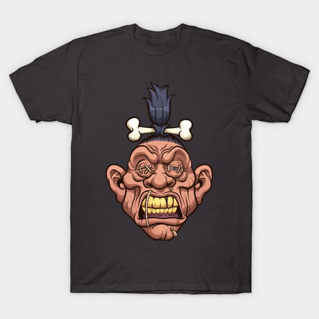 Shrunken Head T-Shirt by memoangeles